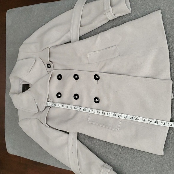 THE LIMITED Double Breasted Belted Wool Blend Pea Coat SIZE: S - Picture 10 of 13